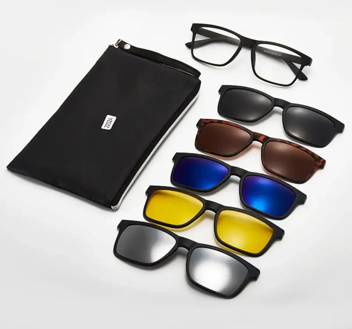 Gafas de sol magnéticas ópticas polarizadas 5 en 1 - additional image 14